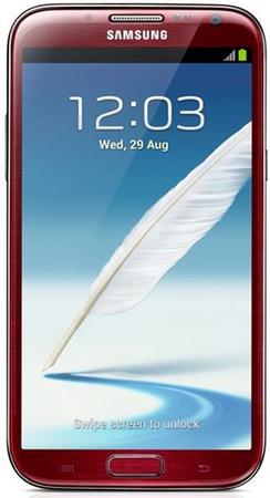 Смартфон Samsung Galaxy Note 2 GT-N7100 Red - Елец